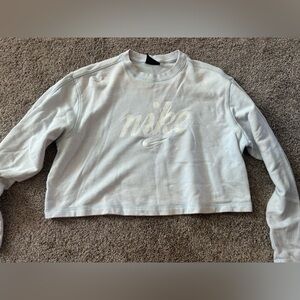 Nike cropped sweater